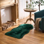 EasyJoy Ultra Soft Fluffy Shaggy Area Rug Faux Fur Rug Chair Cover Seat Pad - Image 5