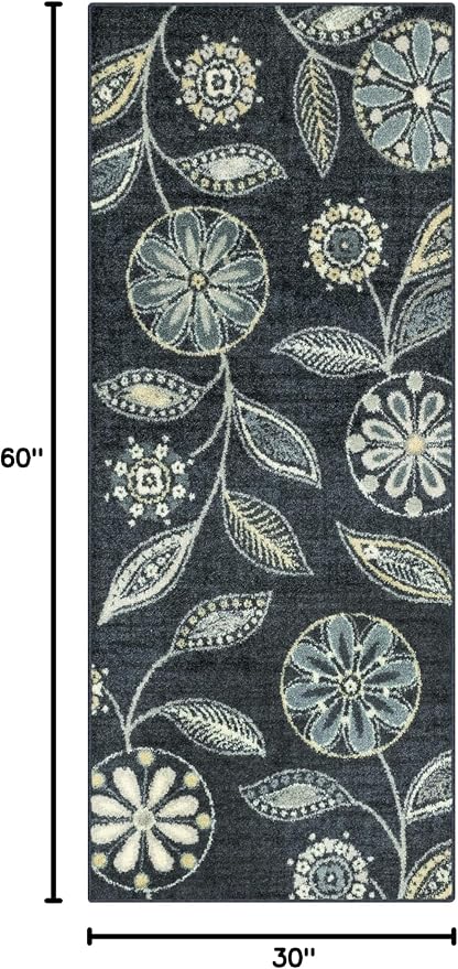 Maples Rugs Reggie Floral Runner Rug - Image 2