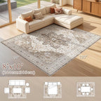 Tortania Area Rug Living Room Rugs - Image 8