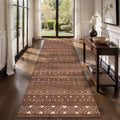 SERISSA Hallway Runner Rug, Soft Low-Pile Geometric Indoor Long Carpet by SERISSAHomeDecorCollection
