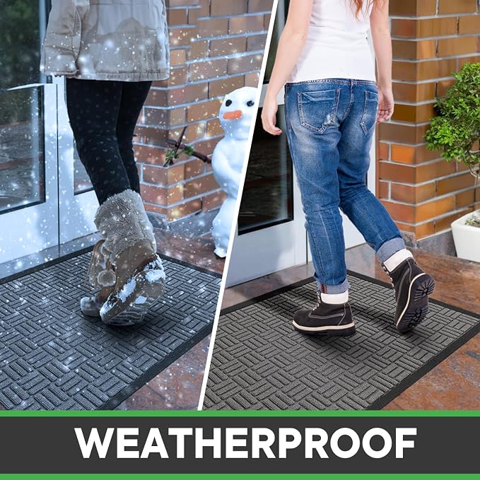 Mibao Front Door Mat Outdoor Entrance, 61.5" x 36" Heavy Duty Welcome Mat - Image 5