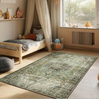 Machine Washable Throw Rugs for Entryway: Door Mat Indoor Entrance 4x6 Small - Image 5