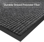 Front Door Mat, Commercial Entrance, Low Profile, Durable Rubber Backing - Image 4