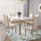XLUEZ 5x7 Area Rugs for Living Room, Washable Modern Abstract Large Area Rug - Image 5