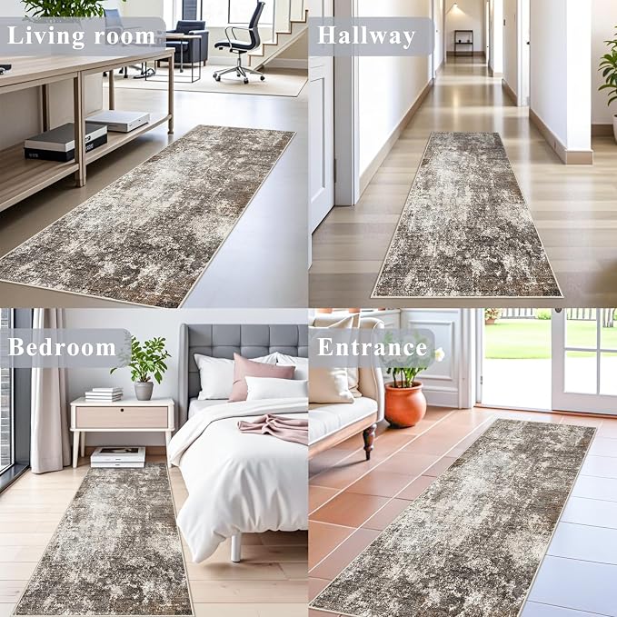 2x6 Runner Rug Non-Slip Washable - Image 3