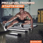 SUPERJARE 0.56'' Thick 12 Pcs 48 Sq Ft Rubber Top Exercise Equipment Mats - Image 2