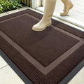 OLANLY Front Door Mat Indoor Outdoor Entrance, Waterproof All-Season, by OLANLY