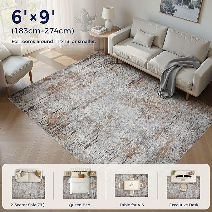 DMOYEST Area Rug Living Room Rugs - Image 7