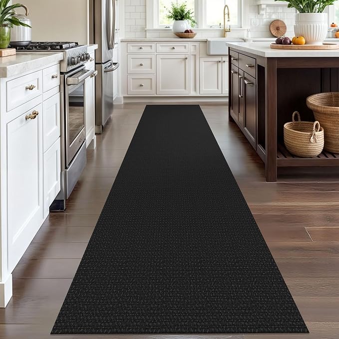 IOHOUZE Washable Runner Rug 2.6x12 Non Slip Rubber Backed Extra Long Hallway - Image 7