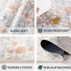 Washable 2'6" x 8' Runners for Hallways, Non Slip Long Floor Runner for Kitchen - Image 5