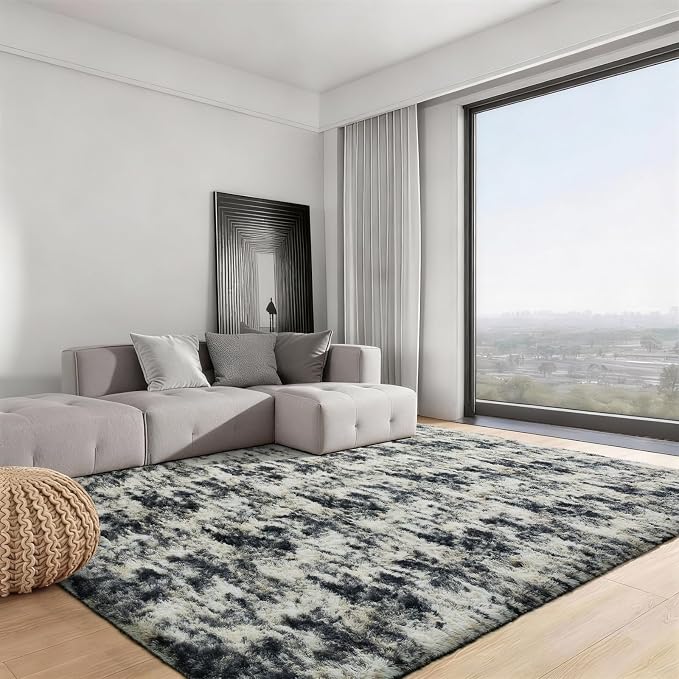 Ophanie 9x12 Black Gold and Grey Area Rugs - Image 3