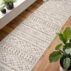 KUTA Extra Long Runner Rug for Hallway 2.6x20ft, Vintage Moroccan Washable - Image 3