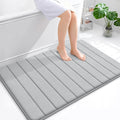 OLANLY Memory Foam Bath Mat 44x32, Super Soft Absorbent Bathroom Rugs, Quick Dry by OLANLY
