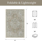 GENIMO Outdoor & Indoor Area Rug 6'x9', Waterproof, Non-Shedding, Easy Cleaning - Image 2