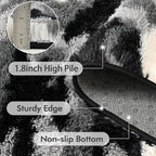 4x6 Ft Shag Rugs for Bedroom Living Room, Tie-Dyed Ultra Soft Fluffy Furry Area - Image 5
