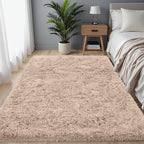4x6 Area Rug for Living Room, Ultra Soft Fluffy Shag Rugs for Bedroom, Non-Slip - Image 2