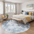 DMOYEST 8ft Round Area Rug for Living Room - Image 3