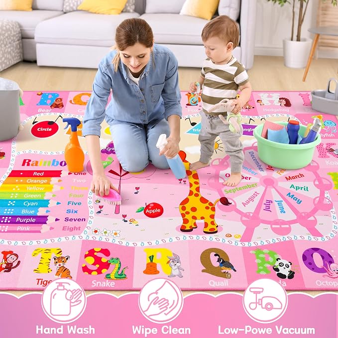 Chicrug Educational Kid Area Rug - Image 6