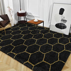 TWINNIS Super Soft Shaggy Rugs Fluffy Carpets, 4x5.9 Feet, Indoor Modern Plush - Image 9