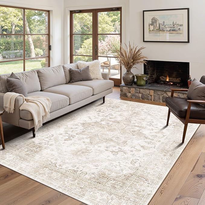 Rugxara Area Rugs 5x7, Washable Rugs - Image 2