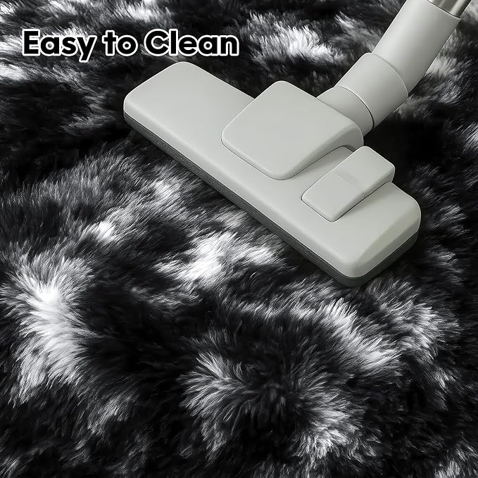 5x7 Plush Fluffy Area Rugs, Large Soft Carpet, Upgraded Non-Slip Rectangular Rug - Image 8