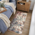 IOHOUZE Abstract Runner Rug 2x4 Ft Entryway Rugs Washable Door Mat Indoor - Image 2