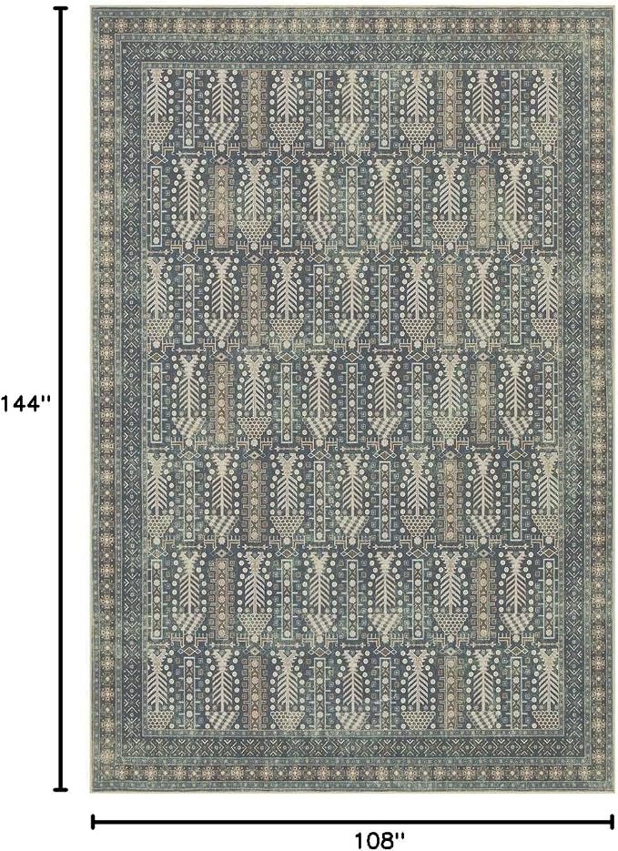 Rugxara 9x12 Washable Area Rugs - Image 2