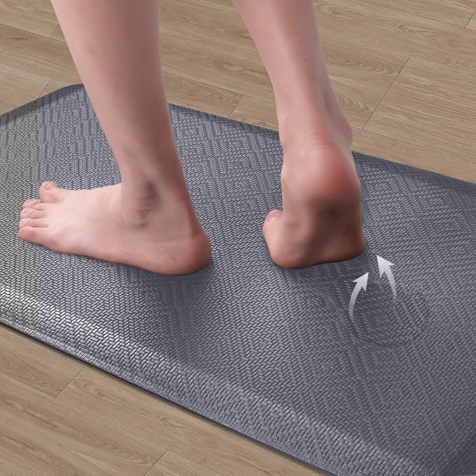 Mattitude Kitchen Mat Cushioned Anti-Fatigue Floor Mat Water Resistant Non-Slip - Image 3
