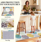 Ileading Boho Kitchen Rugs Sets 3 Piece - Image 3