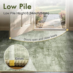 4x6 Ft Area Rugs for Living Room, Soft Non-Slip Washable Rugs Modern Abstract - Image 8