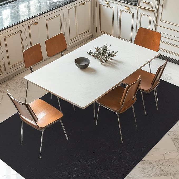 Floor Mat for Living Room, Waterproof Vinyl Floor Mat for Outdoor Indoor by TIXPOL