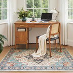 Lessymo 3x5 Washable Area Rugs for Living Room Bedroom Ktichen, Soft Boho - Image 6
