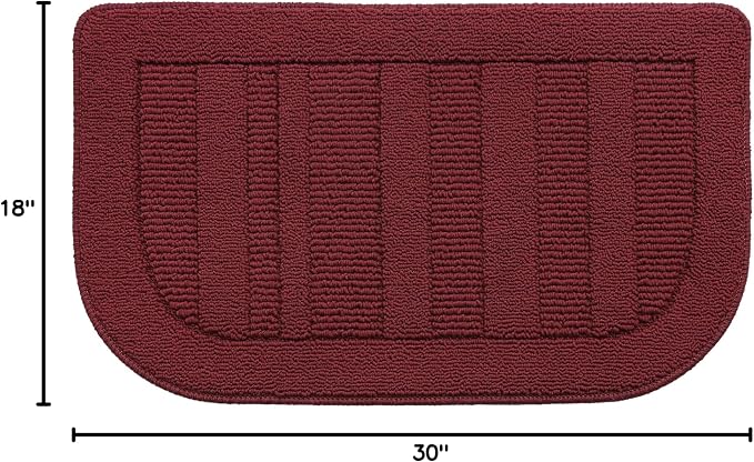 BEQHAUSE 30x18 Inch Kitchen Rug Mat Durable Kitchen Rugs Non-Slip Washable - Image 3
