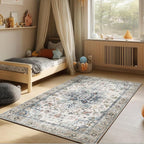 Machine Washable Throw Rugs for Entryway: Door Mat Indoor Entrance 4x6 Small - Image 5