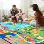 Kids Rug for Playroom, 5x7 ABC Educational Carpet for Classroom, Fun Alphabet - Image 8
