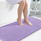 OLANLY Large Bathroom Rugs 50x30, Extra Soft Absorbent Chenille Bath Rugs by OLANLY