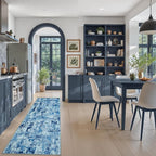 Toneed 2x6 Washable Runner Rug, Modern Abstract Hallway Runner - Image 2