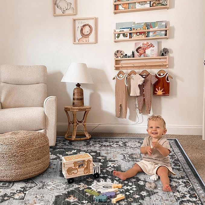 Washable Oriental Area Rug - Image 5