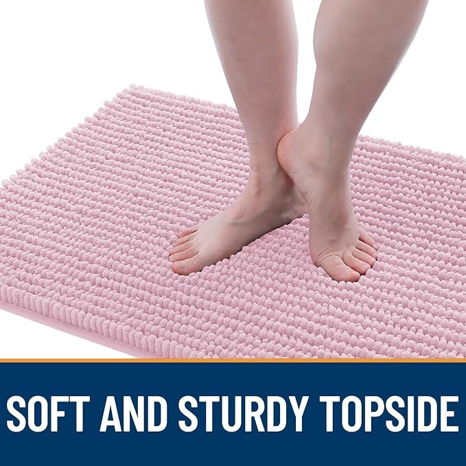 OLANLY Dog Door Mat for Muddy Paws 70x46, Ultra Absorbent Chenille Mud Doormat - Image 3