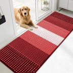 Kitinjoy Indoor Outdoor Door Mat, 71x24 Non-Slip Absorbent Dirt Trapper by Kitinjoy