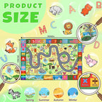 3x5 Feet Educational Area Rug Kids Rugs - Image 2
