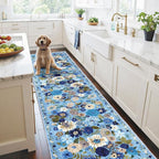 Rug for Hallways Kitchen Rug 2'6" x 14', Non Slip Washable Rugs - Image 6