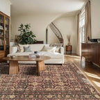 Rugxara 6x9 Area Rugs for Living Room Bedroom, Large Washable Christmas Rug - Image 2