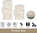 Kitchen Rugs Sets of 2, Washable Non-Slip Kitchen Mats - Image 2