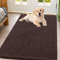 Smiry Dog Door Mat for Muddy Paws 47x32, Absorbent Dirt Trapper, Non-Slip by Smiry