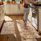 KIMODE Fall Kitchen Mats Cushioned Anti Fatigue, Non Slip Kitchen Mats - Image 8