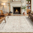 Lessymo 5x7 Area Rugs for Living Room, Machine Washable Non Slip Rug, Soft Low - Image 9