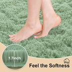 Mugorn 5x7 Rugs for Living Room, Soft Carpet Shag Kids Room Rug, Non-Slip Fuzzy - Image 3