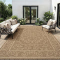 MontVoo-Outdoor Rug-Patio Rug 5x7 ft Polypropylene Indoor Outdoor Rugs Outdoor by MontVoo