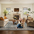 Machine Washable Living Room Rug: 5x7 Area Rugs - Image 8
